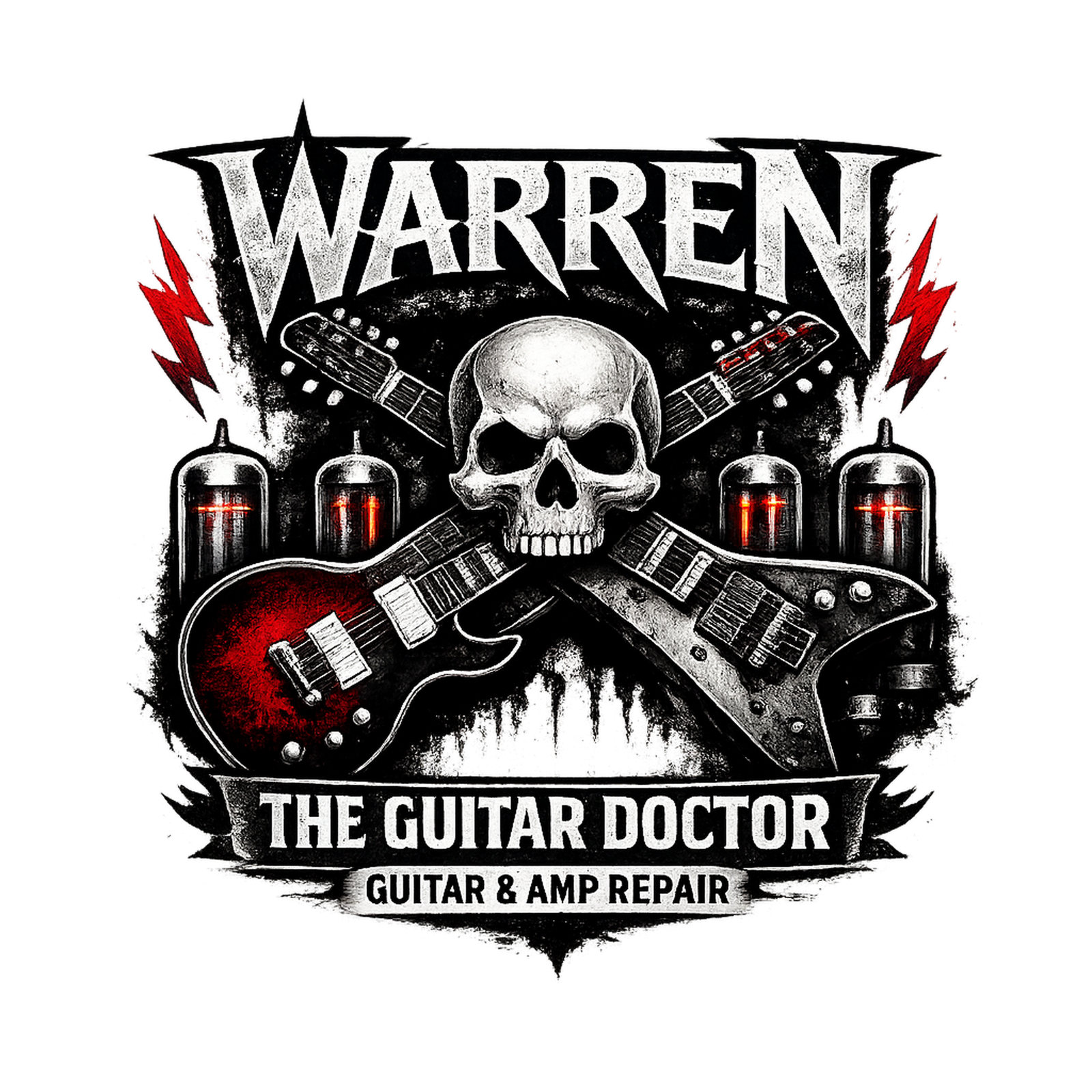 Warren The Guitar Doctor logo